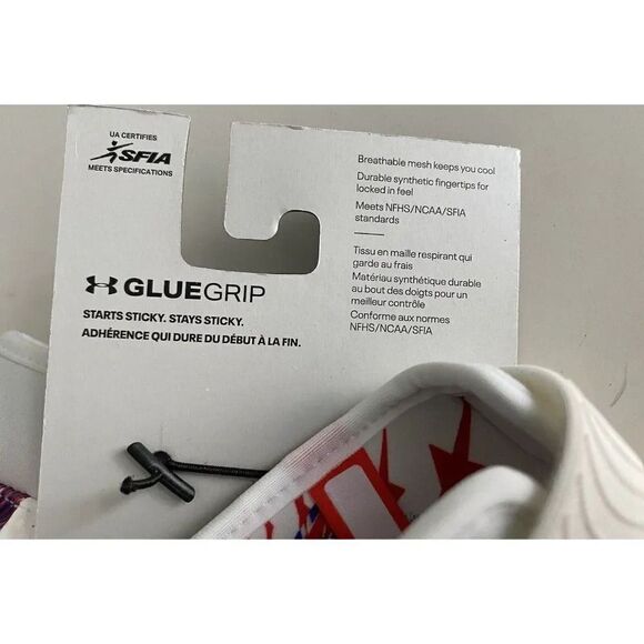 Limited Edition Under Armour Men's UA Blur Football Gloves Size XXL - Picture 9 of 10